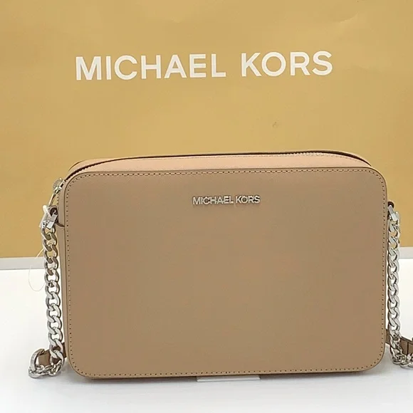 MICHAEL KORS LARGE EAST WEST CROSSBODY CAMEL COLOR - Picture 2 of 15